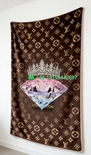 Louis Vuitton Throw Blankets